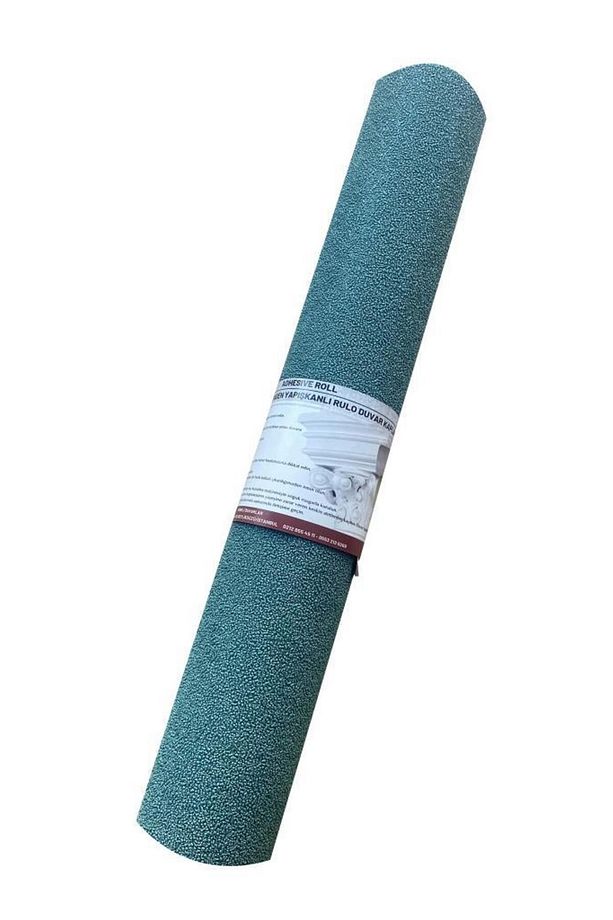 50x280cm 1 Adet Petrol Yeşili Folyolu Yapışkanlı Yalıtımlı Boyanabilir Duvar Paneli Kağıdı RDA19 - 3