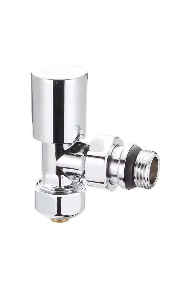 Radyatör Havlupan Vanası Köşe Tip Pex(16*2mm) Krom KVN102 - 1