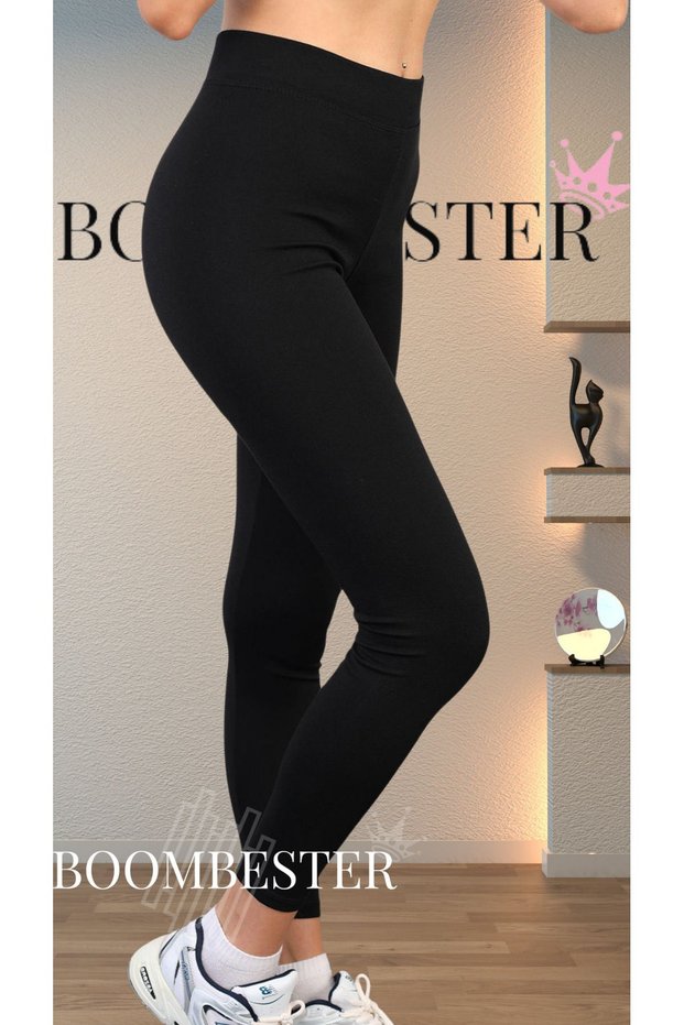 Women's High Waist Recovery Leggings Steel Knitted Interlock Fabric