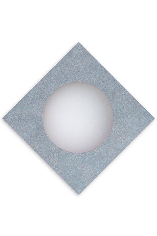 Gray Square Sconce - 1