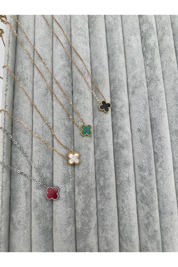 Tekli Yonca Van Cleef Kolye - 5