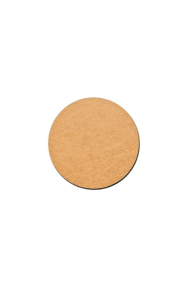 1 Adet 32 Cm Çap 3 Mm (2.7 MM) Ham Mdf Duralit Daire Plaka Supla Tabanı - 2