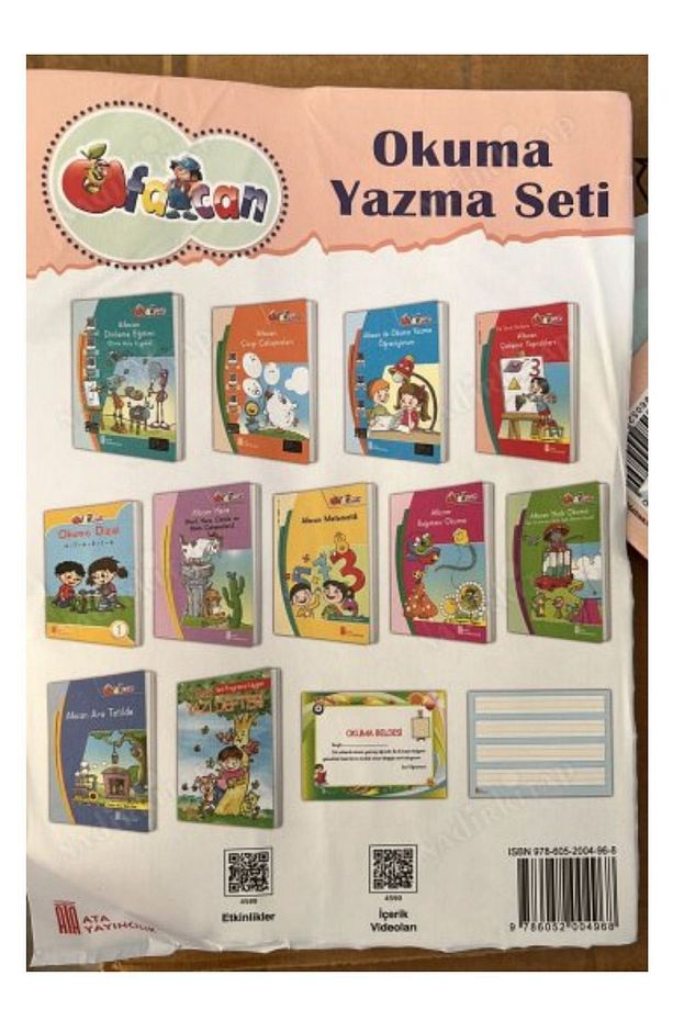 Altın Set Okuma Yazma Seti 2024 - 1
