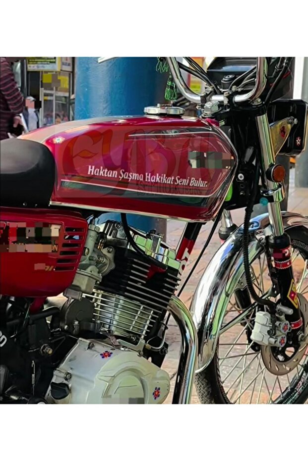 Haktan Şaşkma the Truth Finds You. Motorcycle Lettering Sticker Car Back Lettering