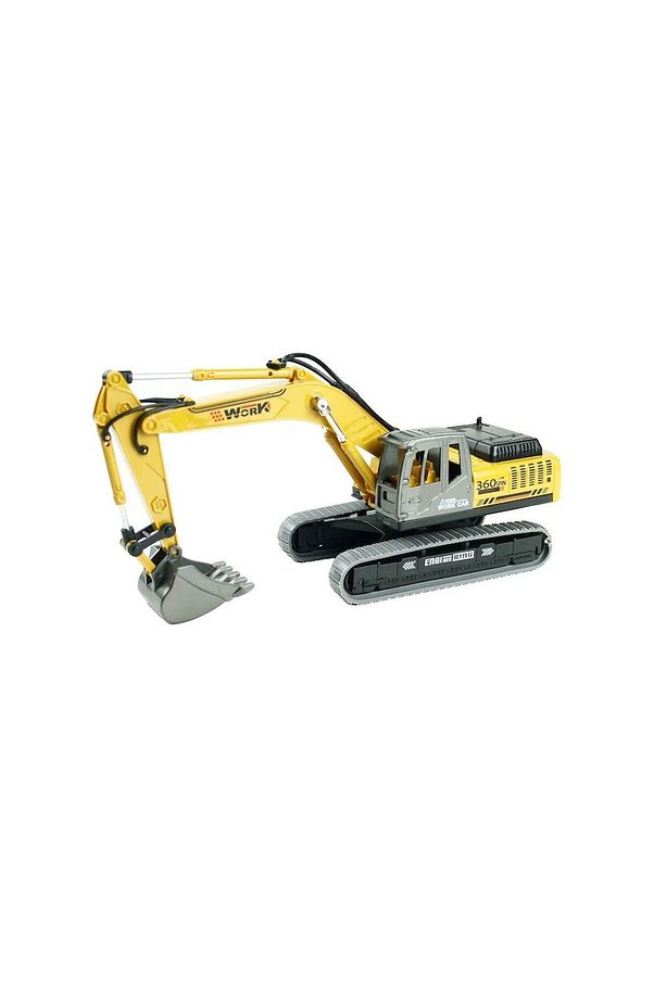 JW567-037 Work Ekskavatör İŞ MAKİNASİ OYUNCAK Ekskavatör SURTMELİ OYUNCAK - 3