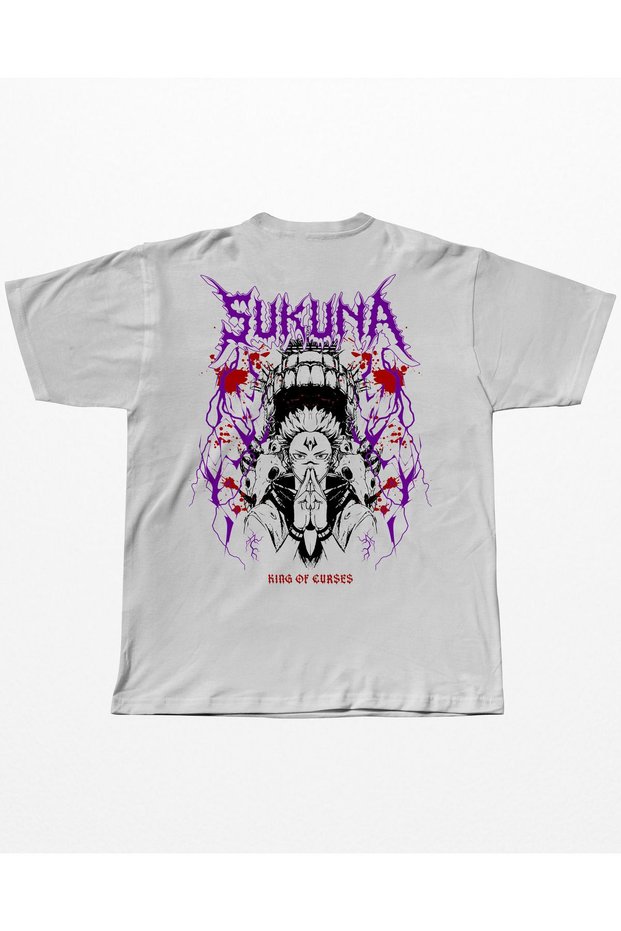 Jujutsu Kaisen Anime Sukuna King of Curses Oversize T-Shirt