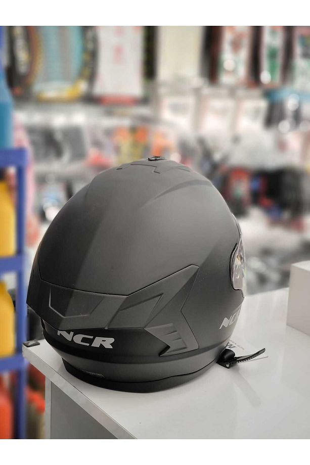 FULFACE MAT SİYAH  KASK (ECE) BELGELİ - 4