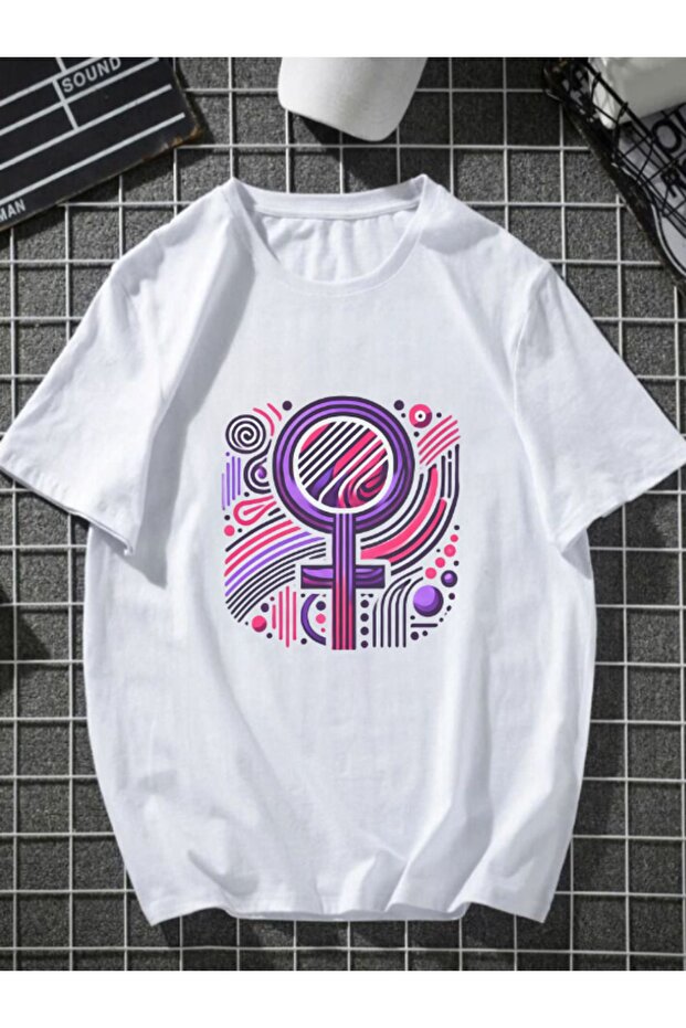 Oversize Baskılı T-shirt
