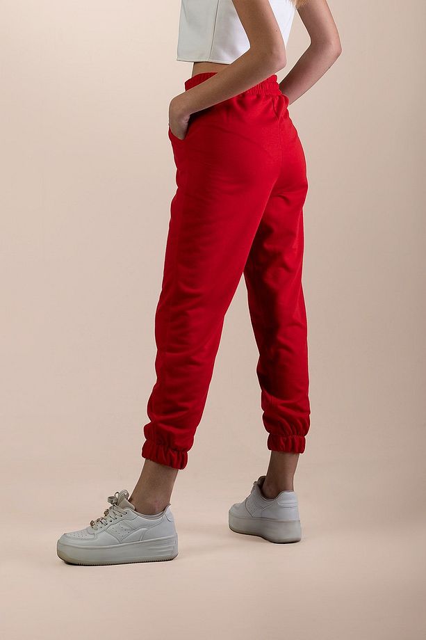 Unisex Regular Fit Rahat Kalıp Eşofman Altı - 5