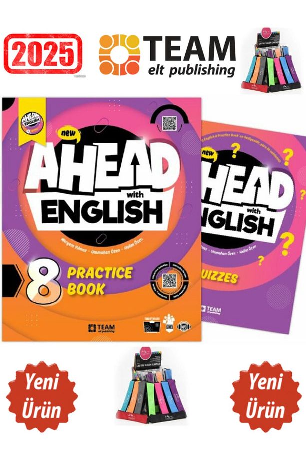 2025 Team Elt 8.Sınıf Ahead With English 8 Practice Book (+Quizzes)Konu Anlatımlı Çalışma+Kalem - 2