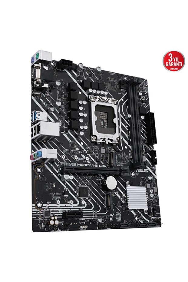 / ASUS PRIME H610M-E D4-CSM DDR4 3200MHz DP HDMI M.2 mATX 1700p - 5