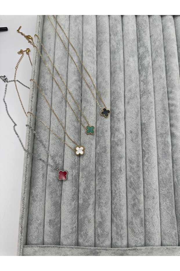 Tekli Yonca Van Cleef Kolye - 4