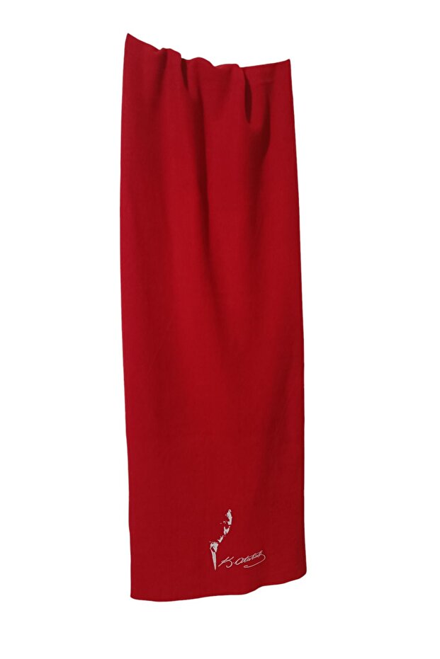 Ataturk Logo Fleece Scarf