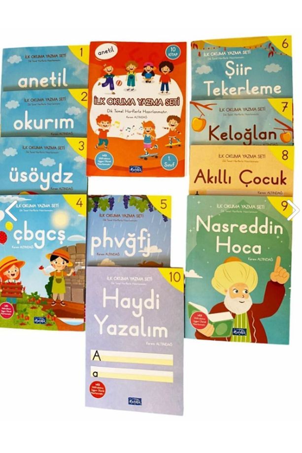1.sınıf - Anetil- Ilk Okuma Yazma Seti - Okumaya Ilk Adım Serisi Neşeli Ve Sevimli Masallar - 5