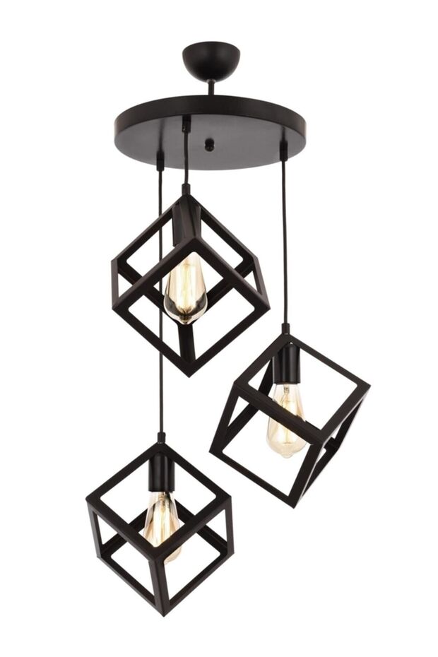 Kare Salon Avize - 1