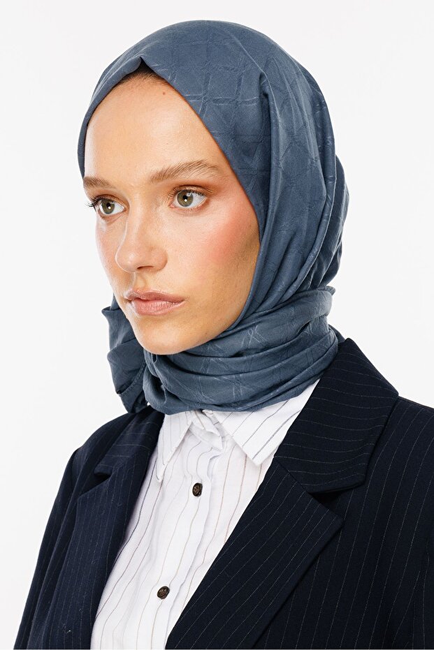 Antrasit Bambu Jakar Şal - 6