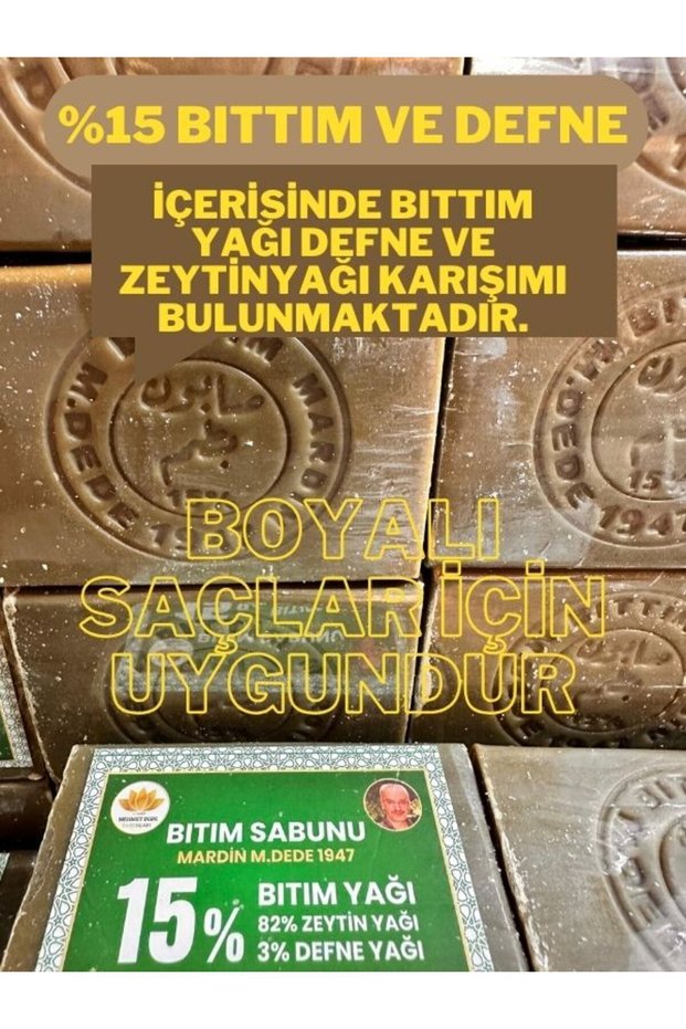 15% Defneli Bıttım Soap Mardin Mehmet Dede 1947