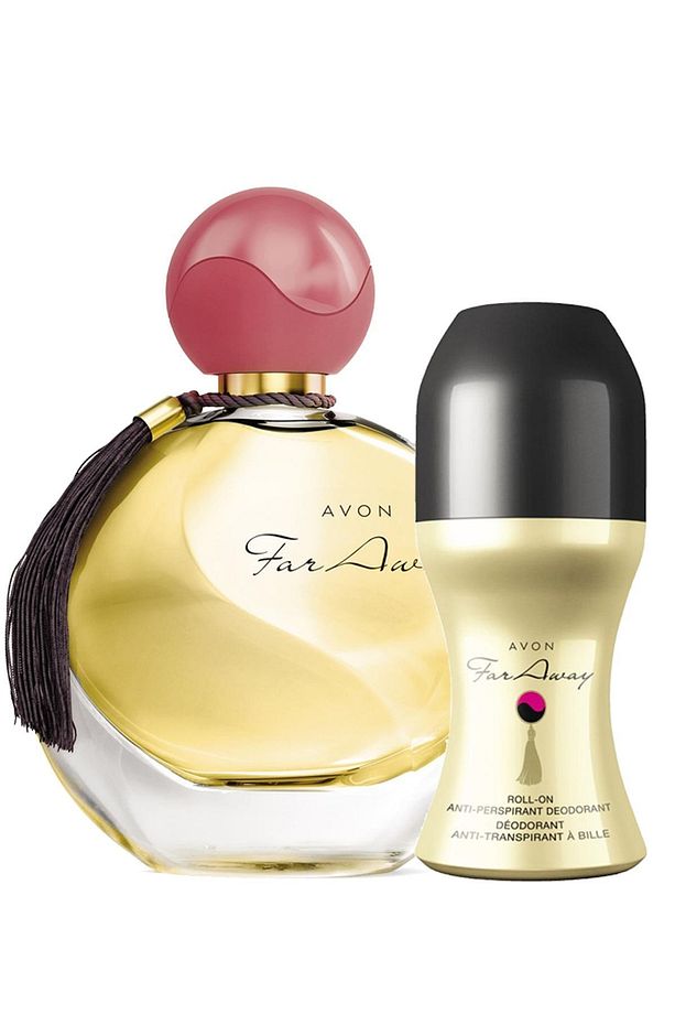 Far Away Edp 50 Ml + Roll-on 2 Li Set - 3