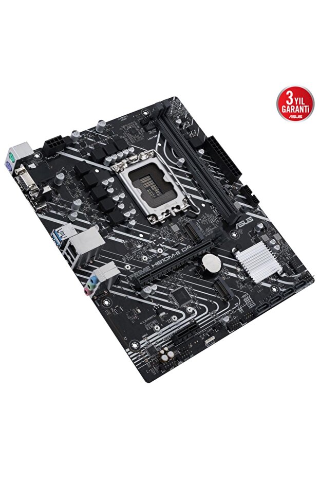 / ASUS PRIME H610M-E D4-CSM DDR4 3200MHz DP HDMI M.2 mATX 1700p - 4