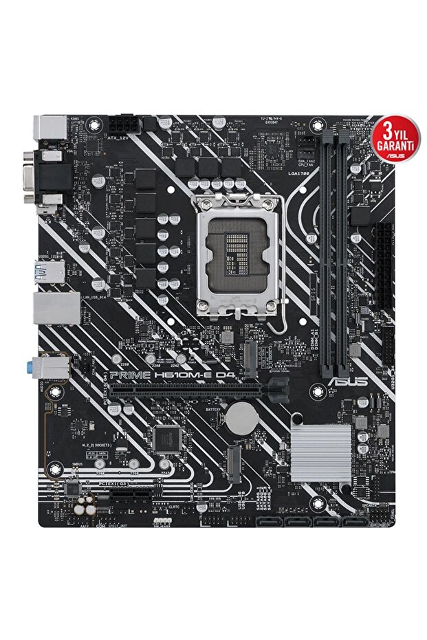 / ASUS PRIME H610M-E D4-CSM DDR4 3200MHz DP HDMI M.2 mATX 1700p - 2