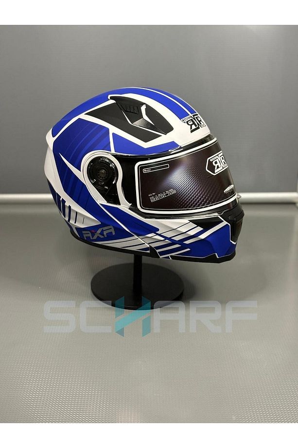RXR HELMETS JK-908 Güneş Vizörlü Çene Açılır Kask - 1