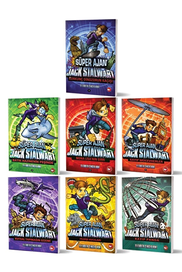 Super Agent Jack Stalwart 7 Book Set (1-7)