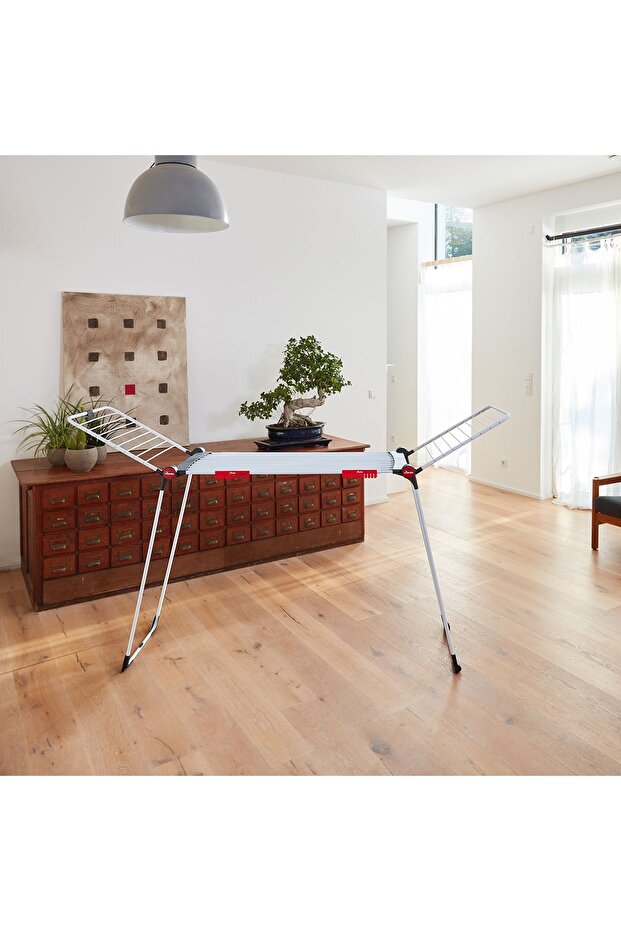 Infinity Flex 2 Metre Uzatılabilir, 30 Metre Kurutma Alanına sahip Çamaşır Kurutmalığı,5 YIL GARANTİ - 5
