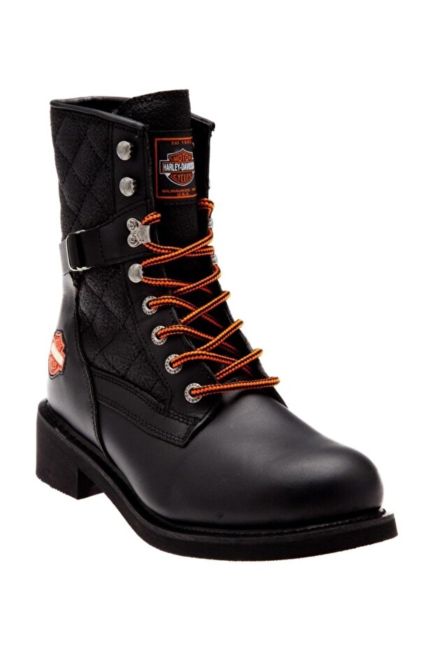 Kadın Harley-davidson New Worker Deri Bot - 5