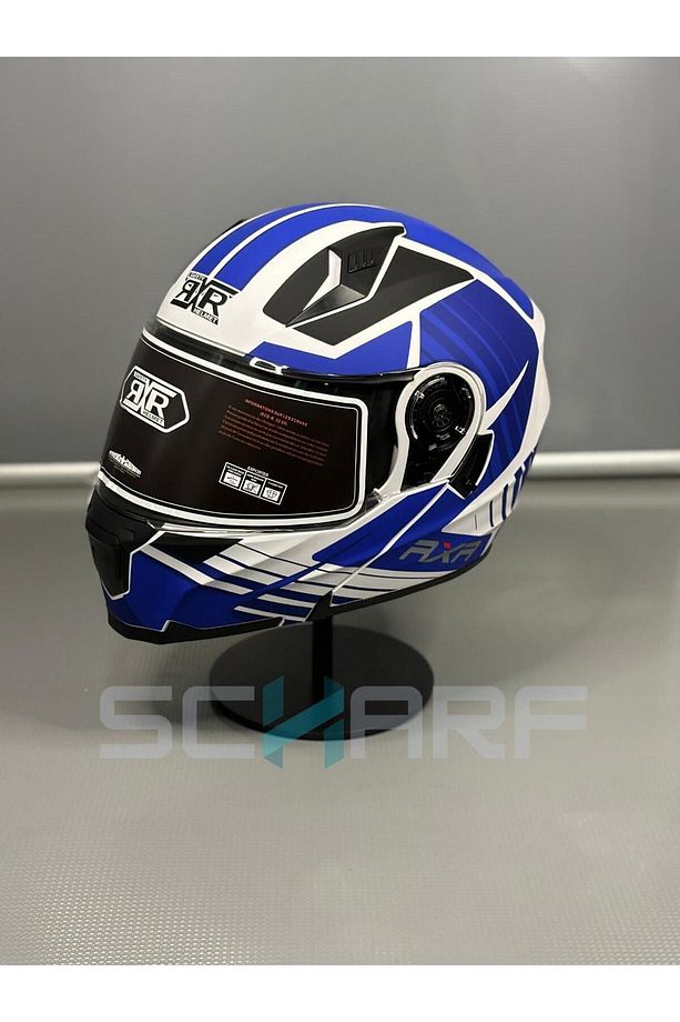 RXR HELMETS JK-908 Güneş Vizörlü Çene Açılır Kask - 2