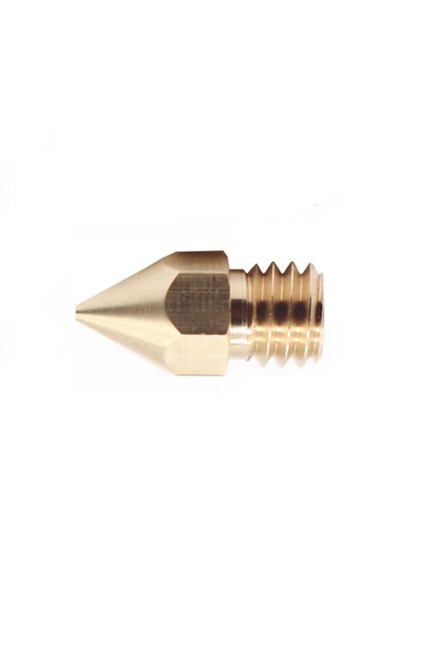 - 5 Adet - 3d Yazıcı Printer Mk8 Extruder 1.75mm / 1.0mm Pirinç Baskı Kafası Nozzle - 4