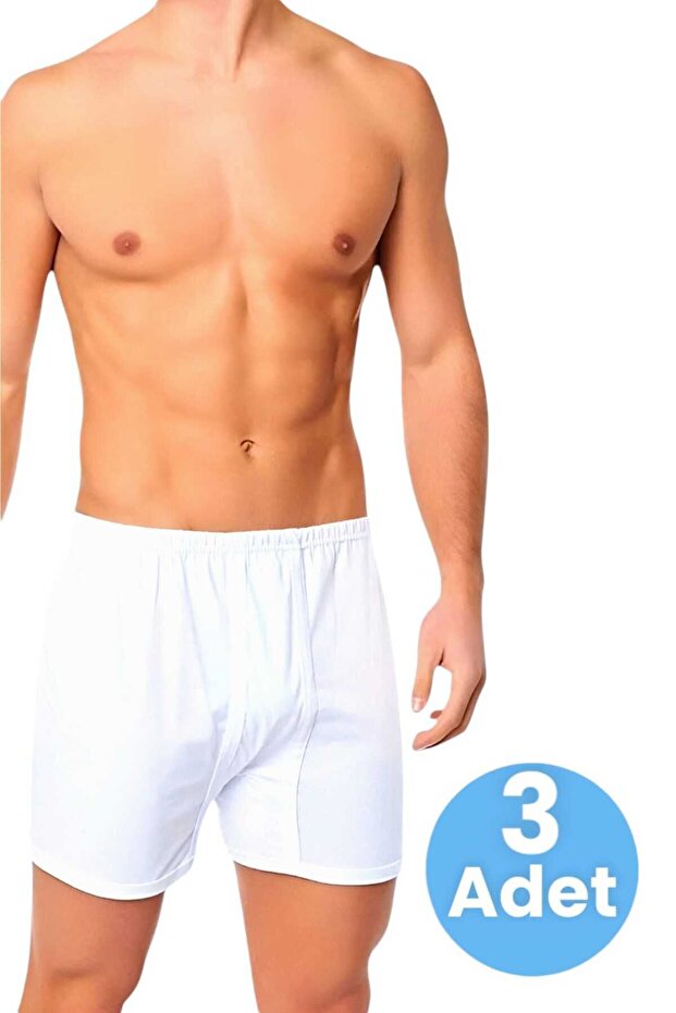 Men's Comfortable Cut Cotton Panties Boxer Set of 3