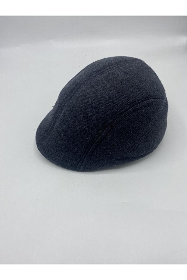 Lüks Kulaklı Kaşe Şapka - 1