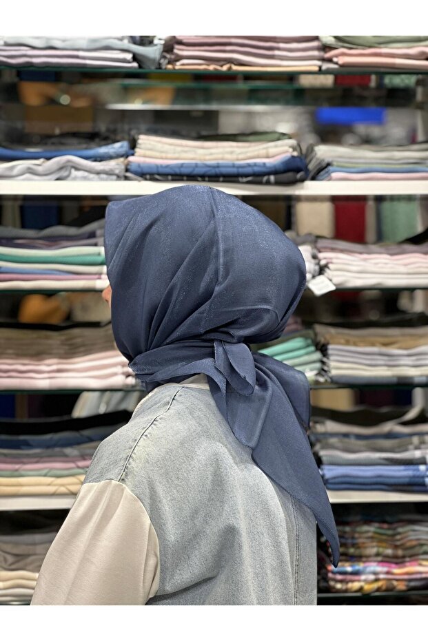 Kehribar Simli Eşarp - 1