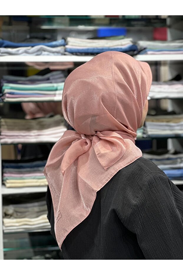 Kehribar Simli Eşarp - 3