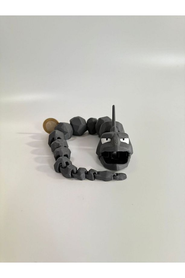 Pokemon Onix Figürü - Hareketli Eklemli 30cm - 4
