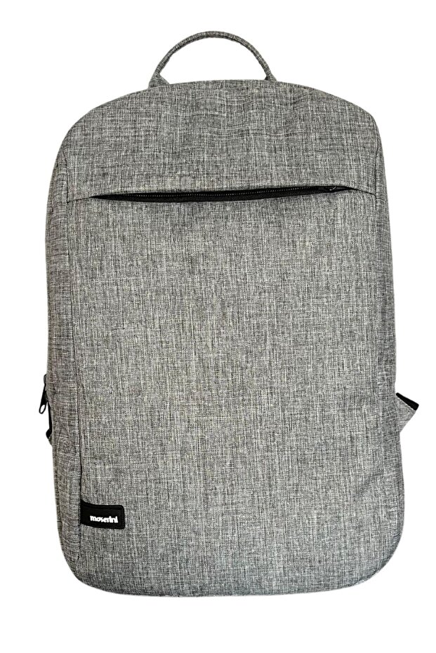 15.6" Gray Laptop Notebook Backpack