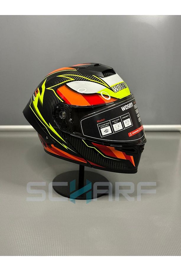 Ws-202 Güneş Vizörlü Çene Açılır Kask - 1