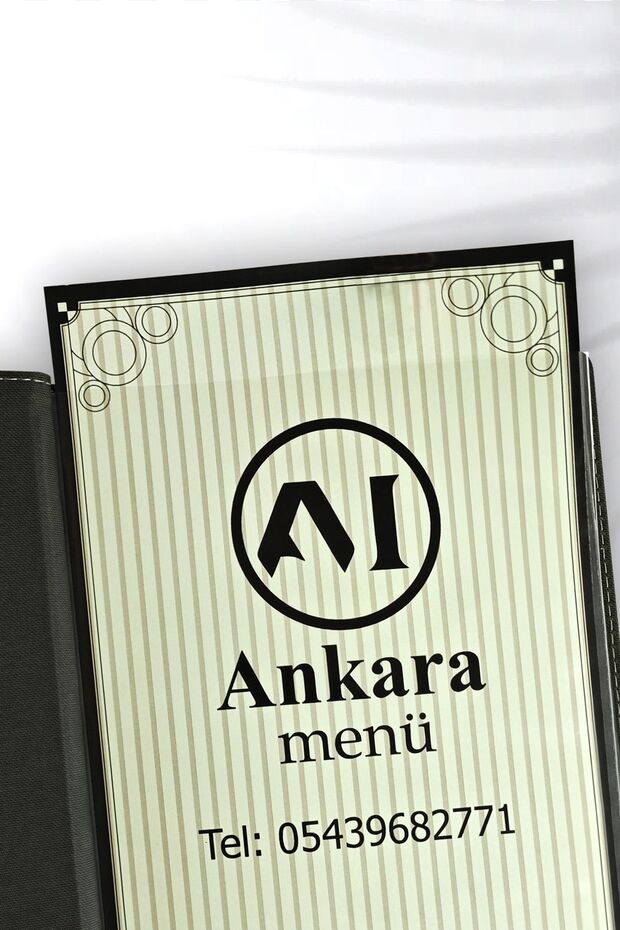 5 Sheets A4 Menu Container - Printed and Acidated - 7