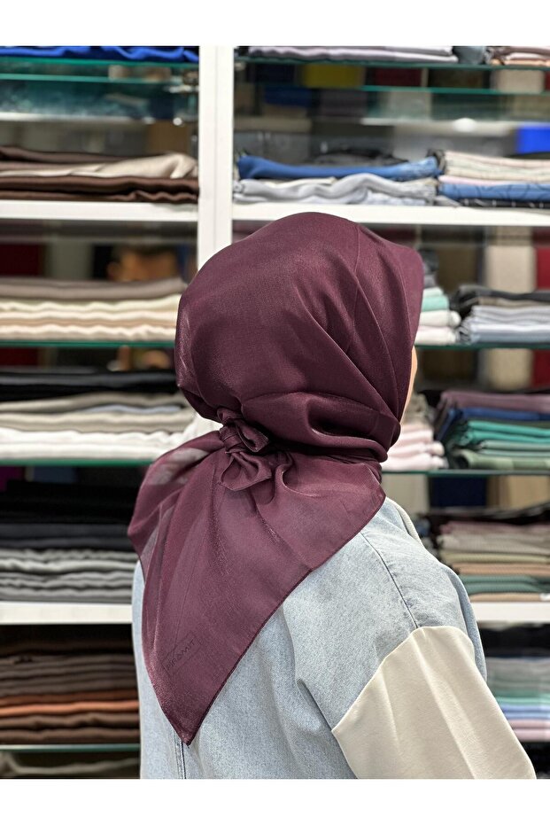 Kehribar Simli Eşarp - 1