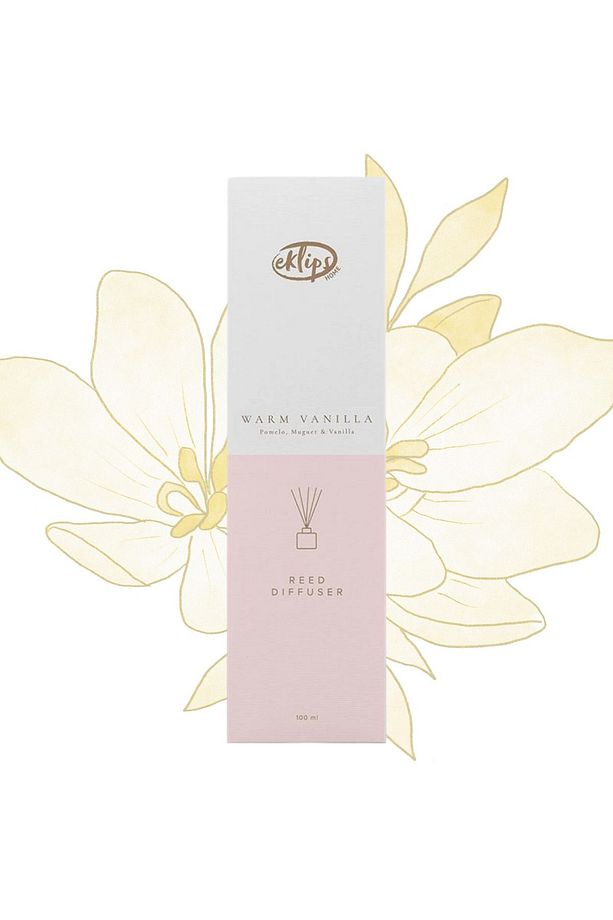 Reed Diffuser Warm Vanilla Çubuklu Oda Kokusu 100 ml - 1