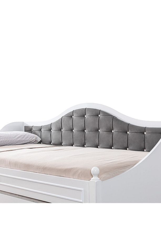 Yavrulu Karyola, Eymen Yavrulu Yatak - Gri 1 Adet Comfort Yatak - 6