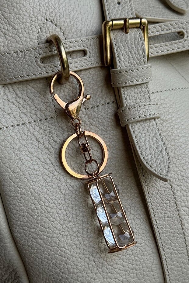 سلسلة مفاتيح كريستال 3 أحجار - 4