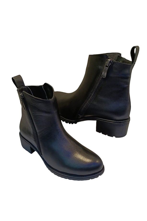 D23kb-5320 - Lx Kadın Deri Casual Bot - 4