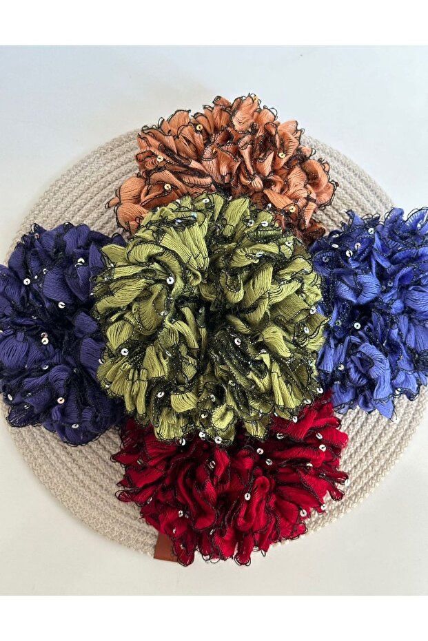 PULLU HACİMLİ TOPUZ TOKASI - 4