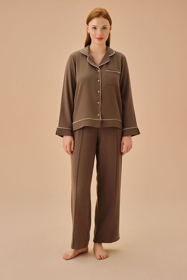 Stylish Maskülen Pijama Takımı - 1