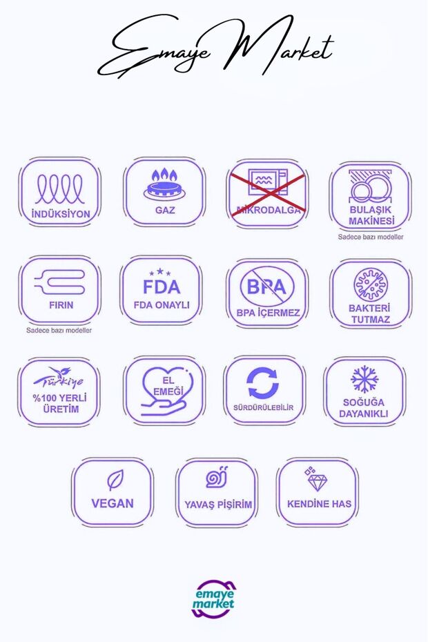Emaye Sini 60 Cm - 2