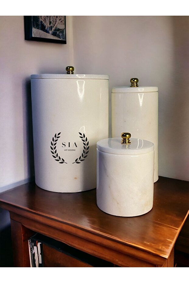 Mermer 3'lü Set - 1