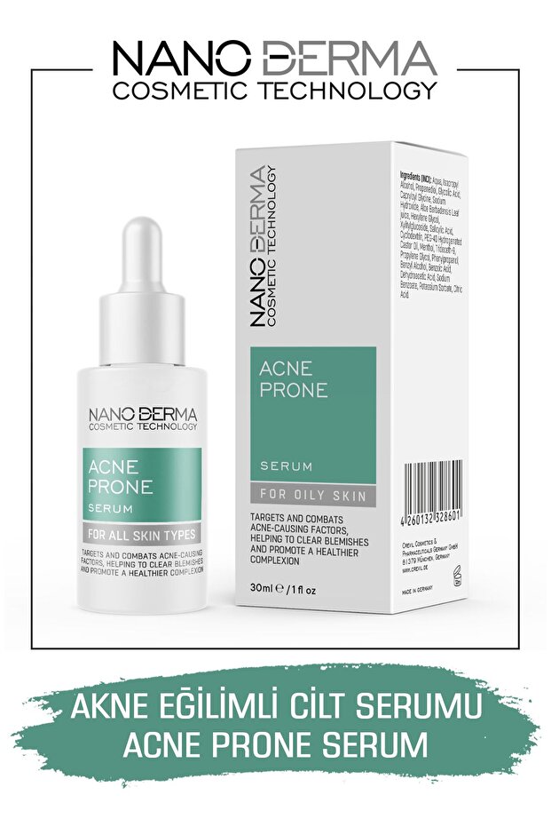 30ml Acne Prone Skin Serum - Anti-Pimple Acne, Pore Tightening, Purifying