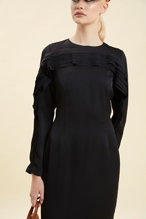 Kup Detaylı Elbise - 2