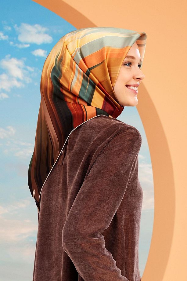 İpek Eşarp 2024 Yaz - 9131-02 Twill - 1